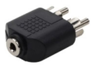 كابل 3.5 مم إلى RCA مزدوج