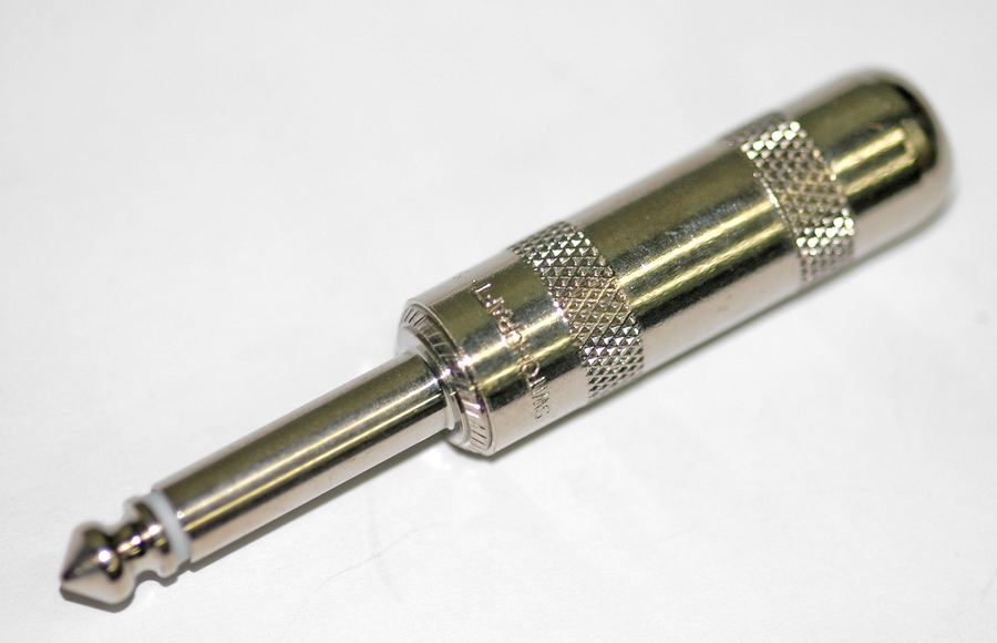 6.35mm Mono Plug (metal)