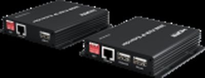 ممدد HDMI مع KVM 300 متر