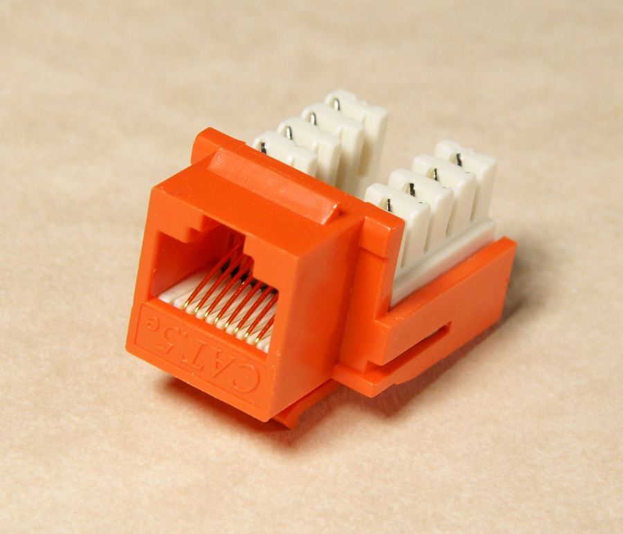 وحدة كيستون Cat6/5e